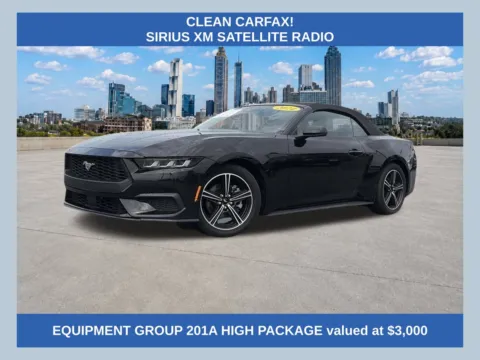 Black 2024 Ford Mustang EcoBoost Premium for sale in Morrow, GA