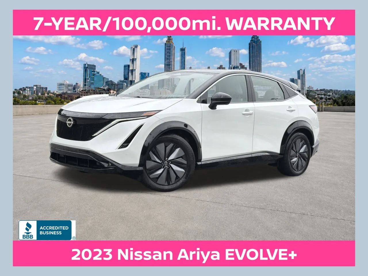 Black 2023 Nissan Ariya EVOLVE+ for sale in Morrow, GA