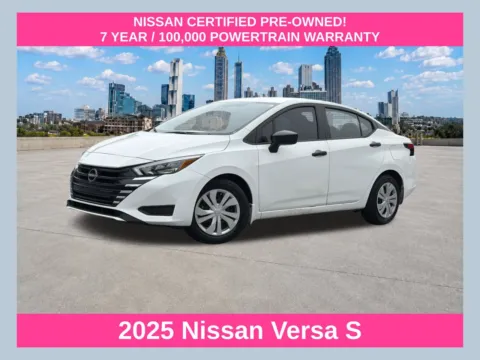 White 2025 Nissan Versa 1.6 S for sale in Morrow, GA