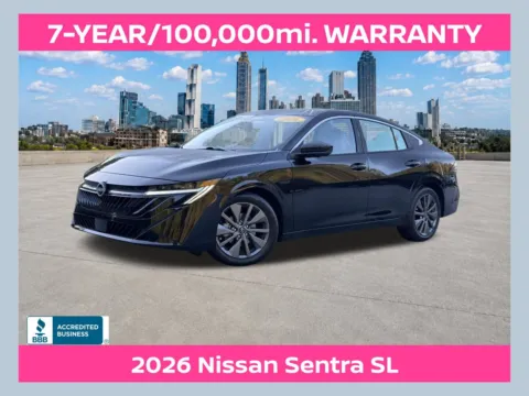 Black 2026 Nissan Sentra SL for sale in Morrow, GA