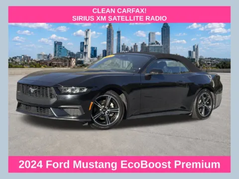 Black 2024 Ford Mustang EcoBoost Premium for sale in Morrow, GA
