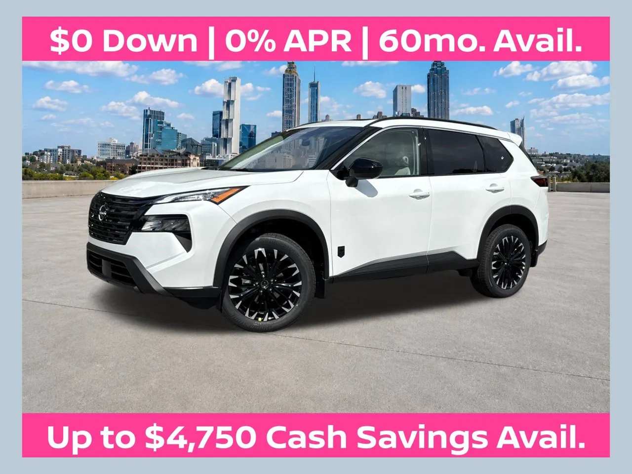 White 2026 Nissan Rogue Dark Armor for sale in Morrow, GA