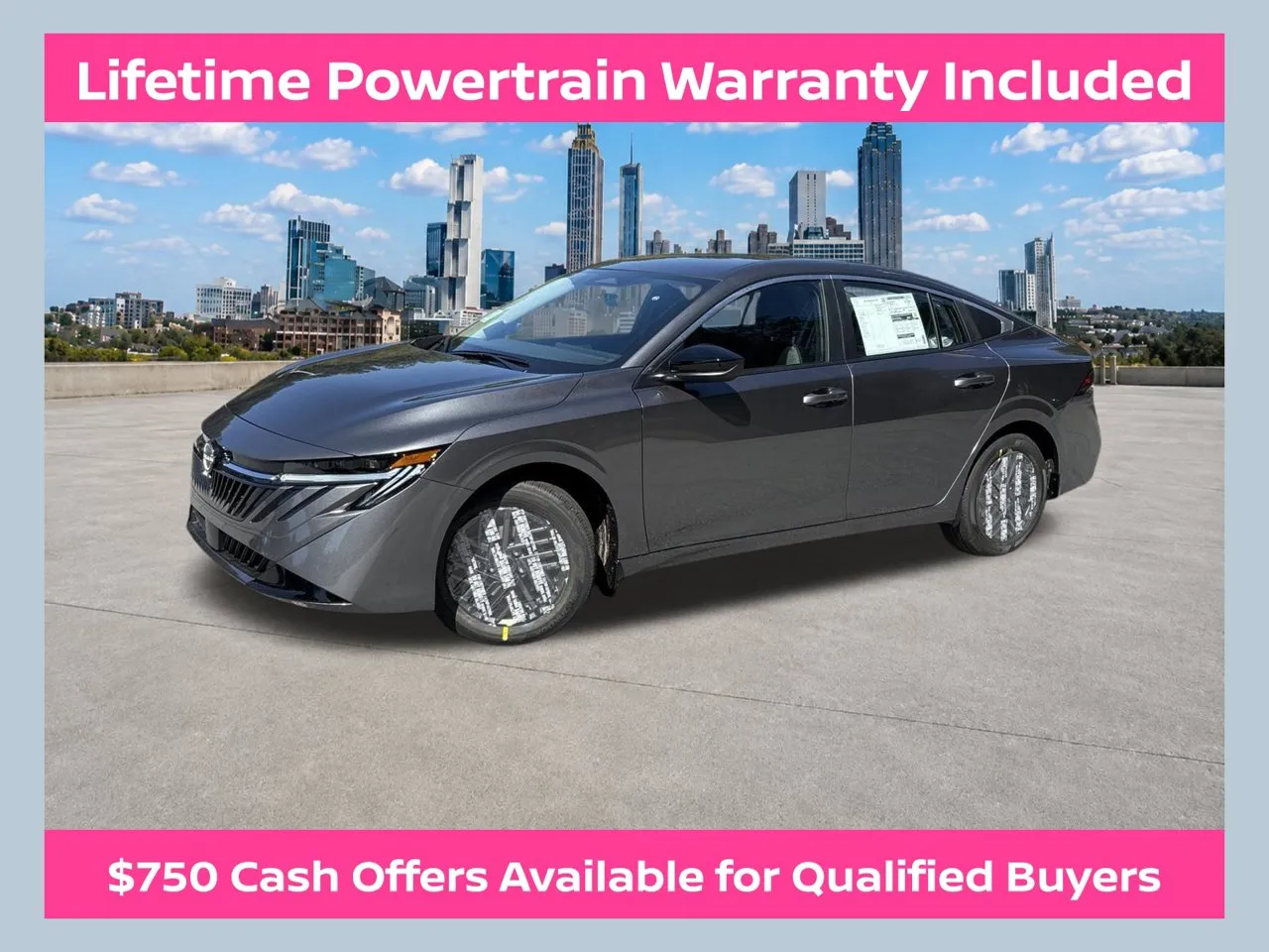Gray 2027 Nissan Sentra SV for sale in Morrow, GA