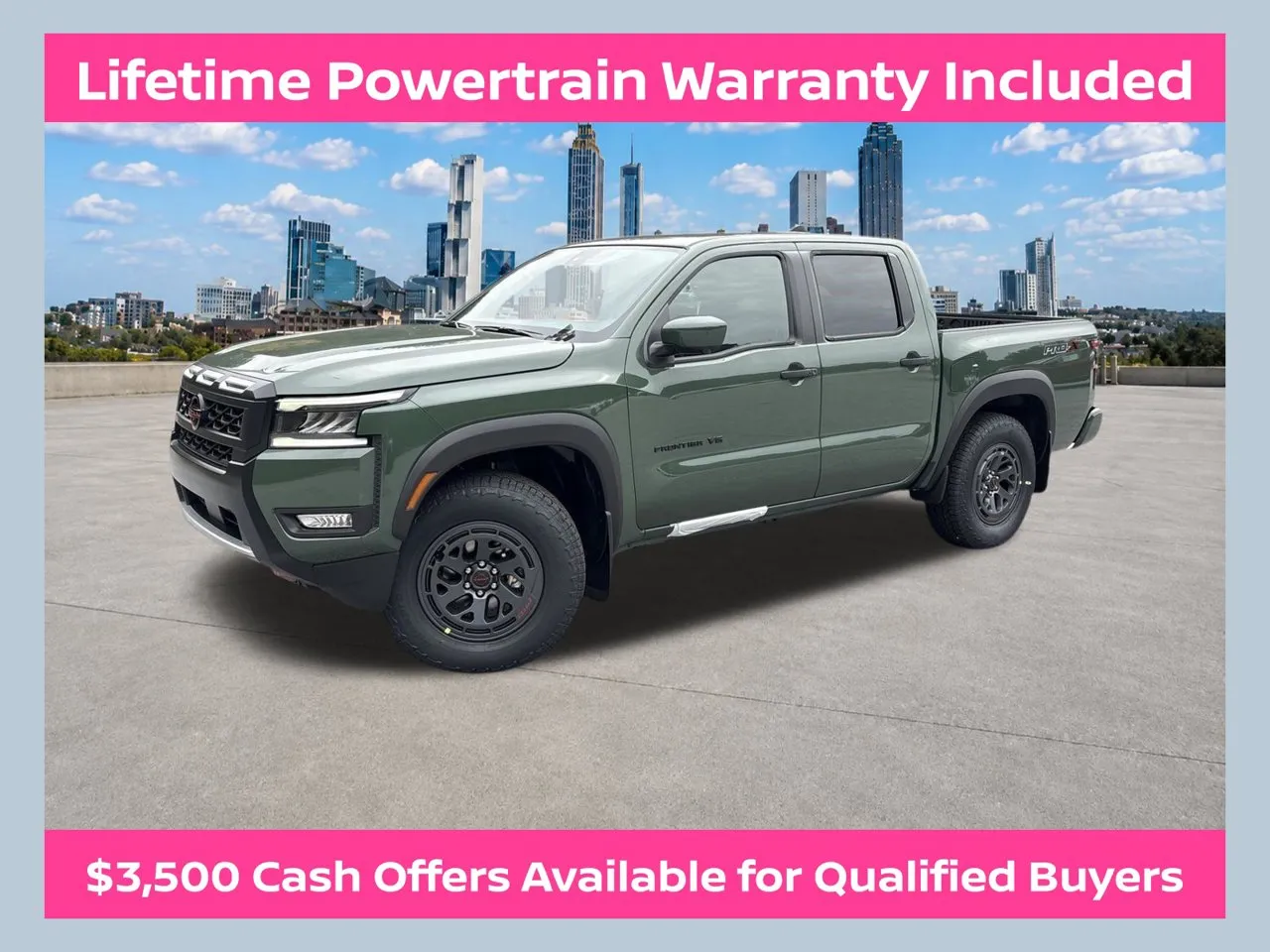 Green 2027 Nissan Frontier PRO-X for sale in Morrow, GA