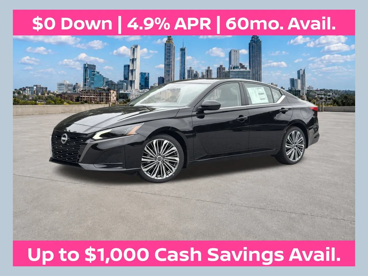 Black 2026 Nissan Altima 2.5 SV for sale in Morrow, GA