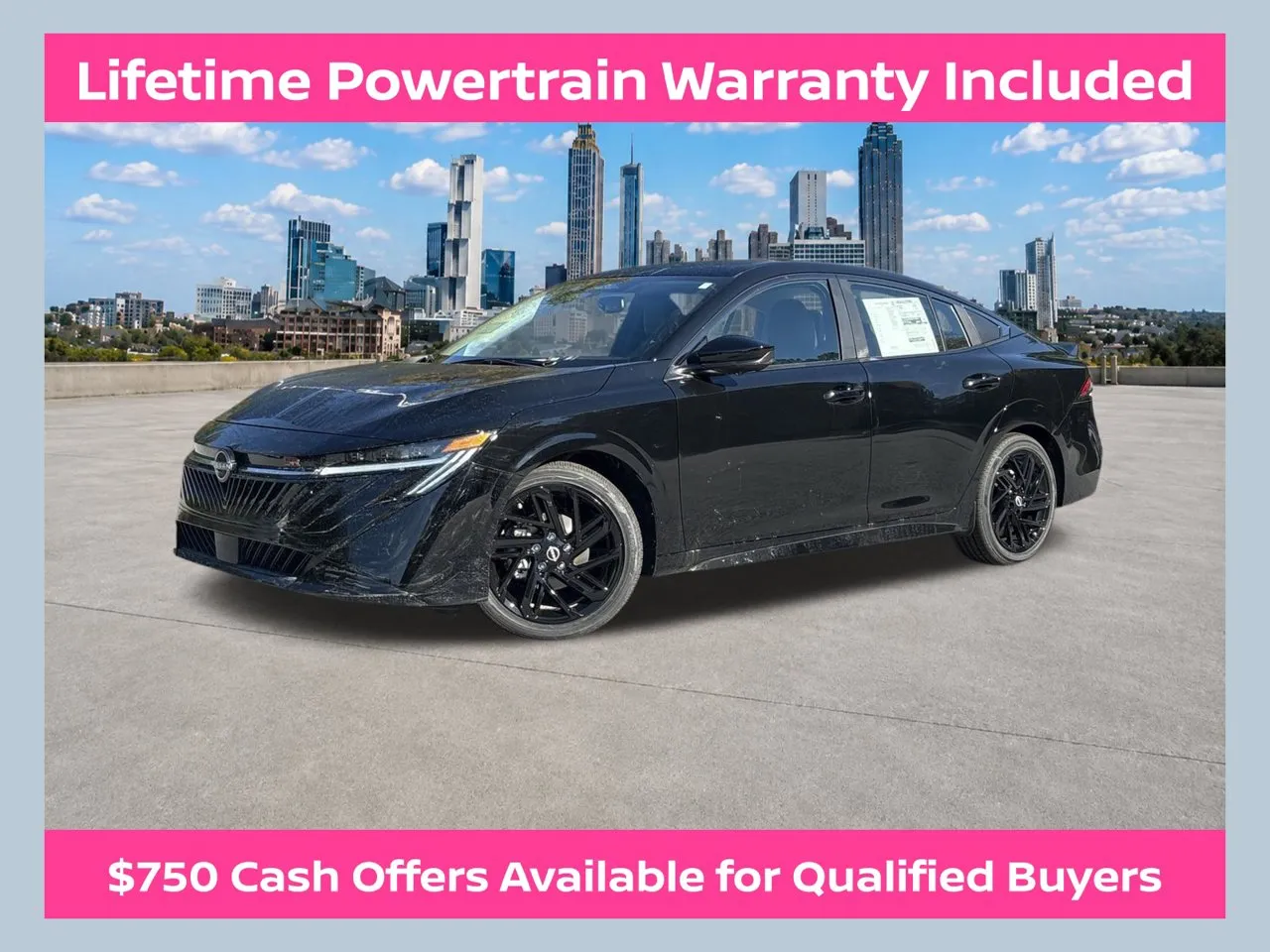 Black 2027 Nissan Sentra SR for sale in Morrow, GA