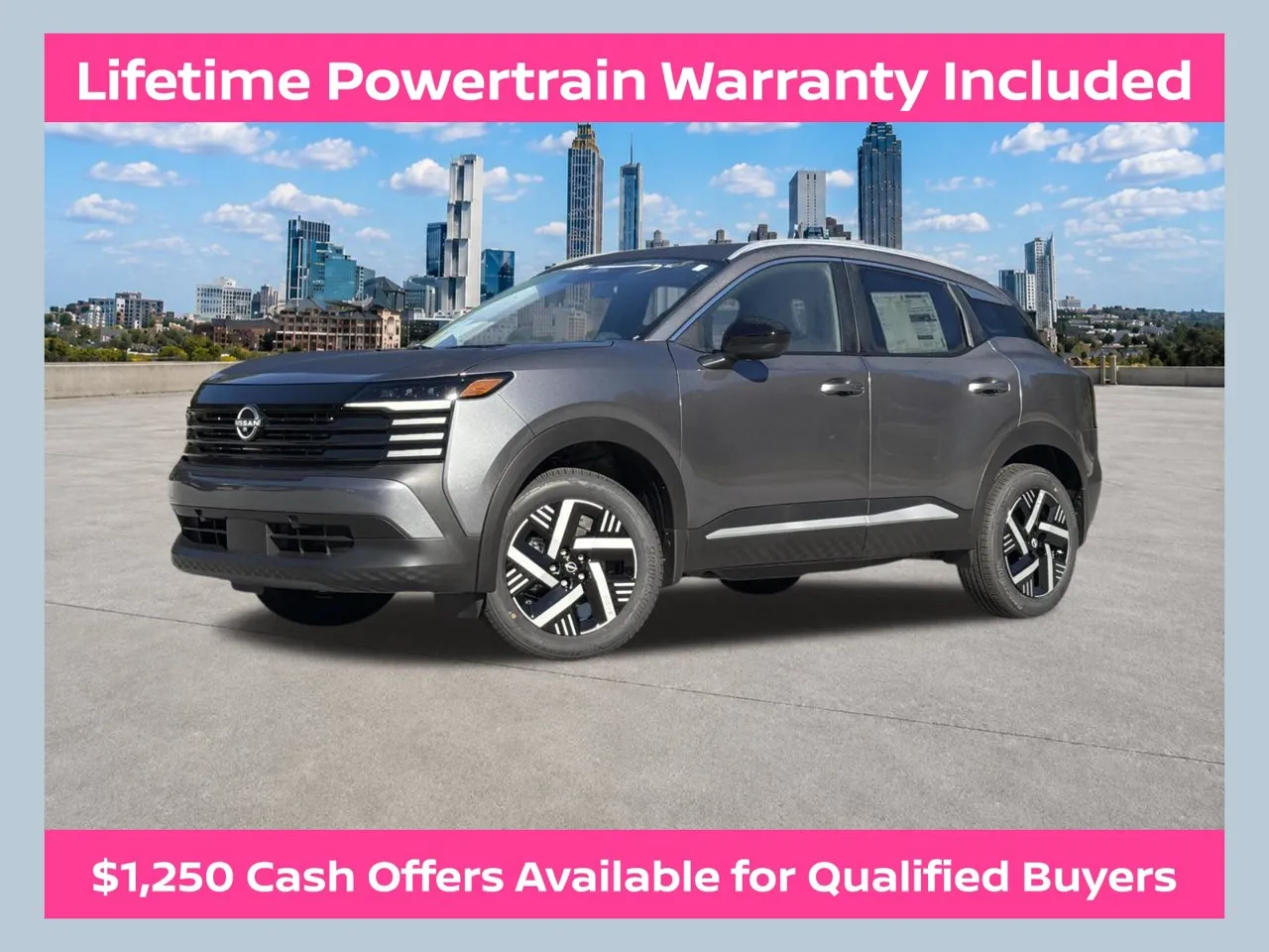 Gray 2027 Nissan Kicks SV for sale in Morrow, GA