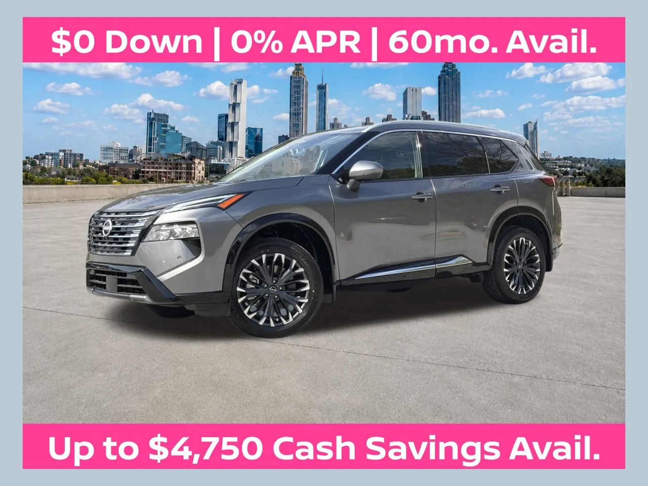 Gray 2026 Nissan Rogue Platinum for sale in Morrow, GA