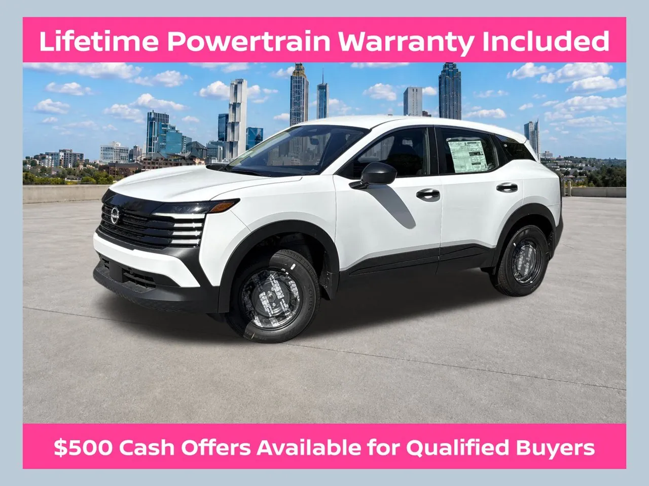 White 2027 Nissan Kicks S for sale in Morrow, GA