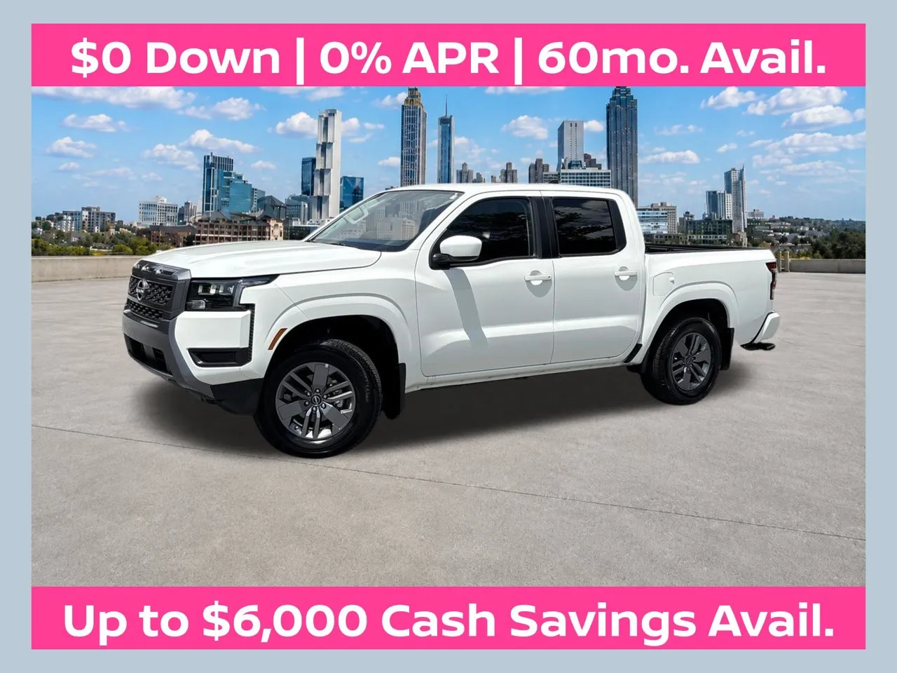White 2026 Nissan Frontier SV for sale in Morrow, GA