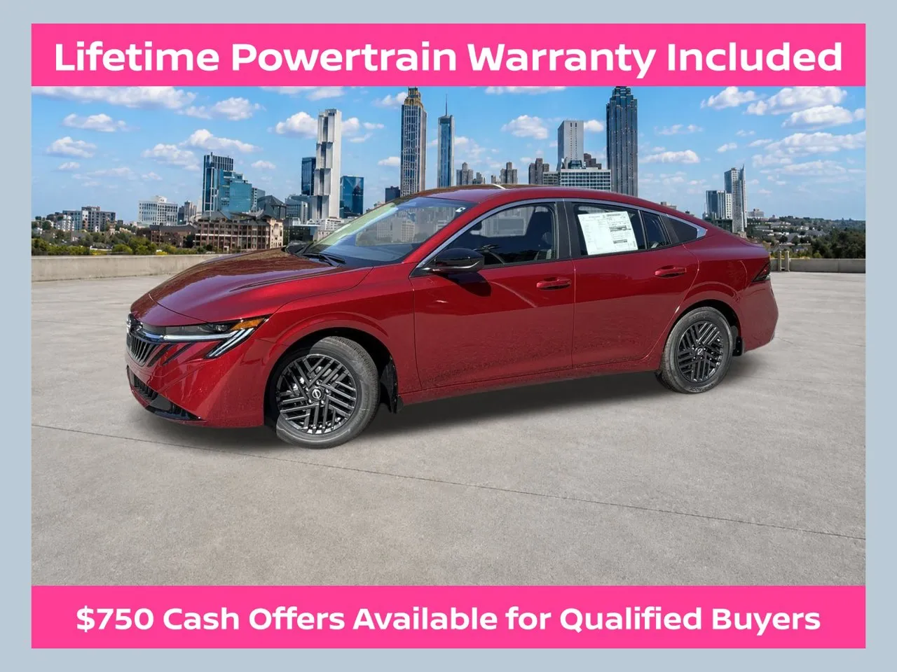 Red 2027 Nissan Sentra SV for sale in Morrow, GA