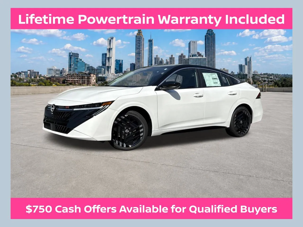 White 2027 Nissan Sentra SR for sale in Morrow, GA