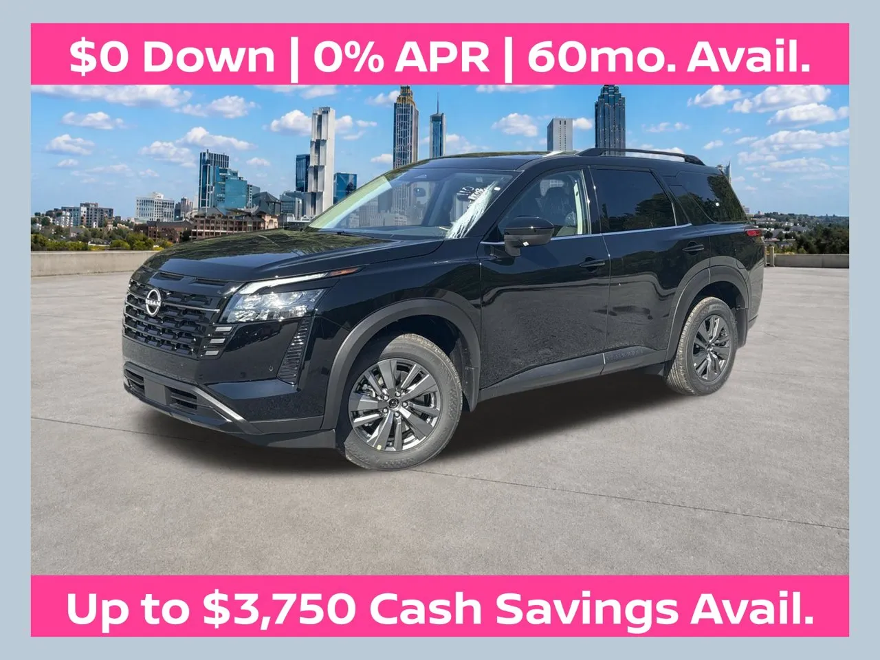 Black 2026 Nissan Pathfinder SV for sale in Morrow, GA