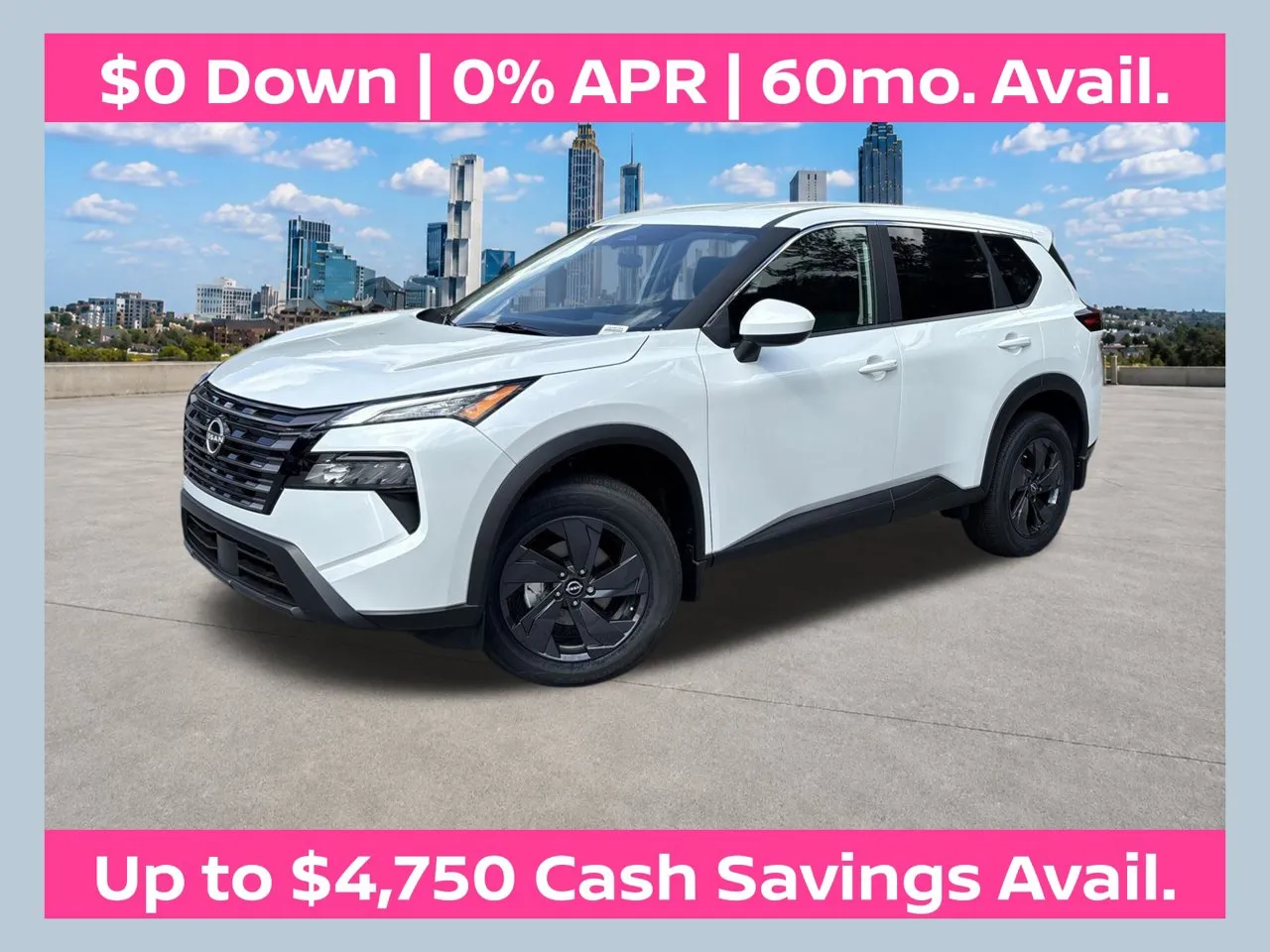 White 2026 Nissan Rogue SV for sale in Morrow, GA