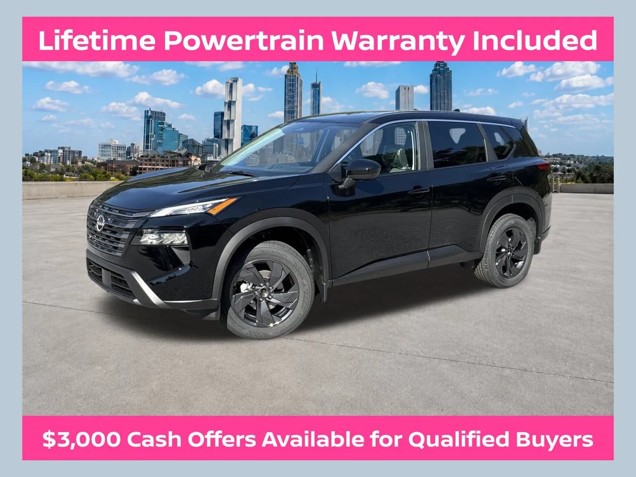 Black 2027 Nissan Rogue SV for sale in Morrow, GA