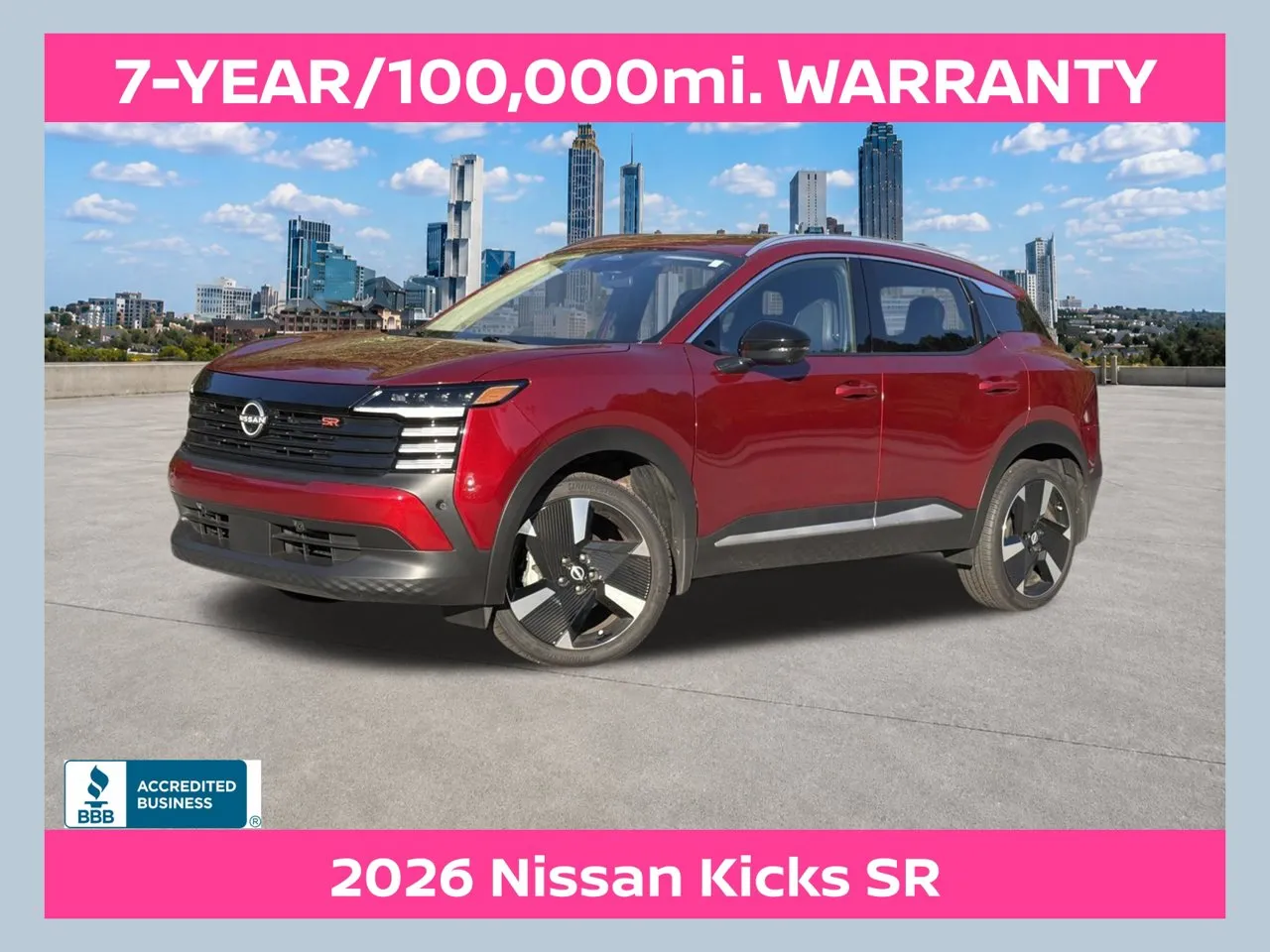 Red 2026 Nissan Kicks SR for sale in Morrow, GA