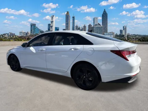 Photos of 2023 Hyundai Elantra Hybrid Blue for sale in Morrow, GA at Nissan South Morrow