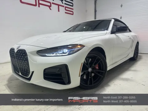 White 2022 BMW 4 Series M440i xDrive for sale in Fishers, IN