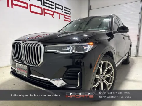 Black 2020 BMW X7 xDrive40i for sale in Fishers, IN