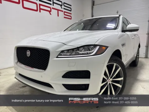 White 2018 Jaguar F-PACE 25t R-Sport for sale in Fishers, IN