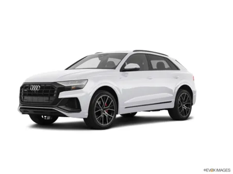 White 2020 Audi Q8 55 Premium Plus for sale in Fishers, IN