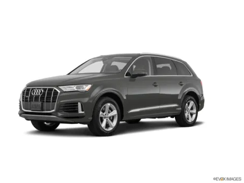 Gray 2021 Audi Q7 55 Premium for sale in Fishers, IN
