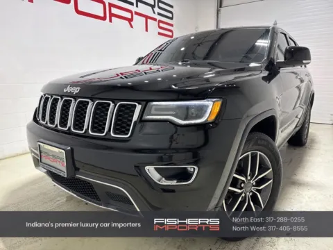 Black 2019 Jeep Grand Cherokee Limited for sale in Fishers, IN