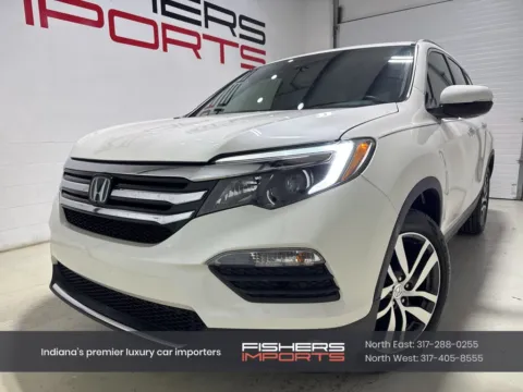 White 2017 Honda Pilot Elite for sale in Fishers, IN