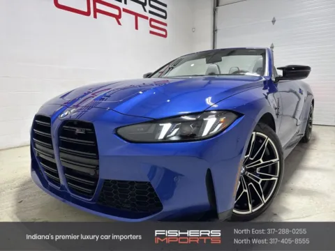 Blue 2025 BMW M4 Competition for sale in Fishers, IN
