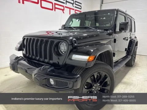 Black 2022 Jeep Wrangler for sale in Fishers, IN