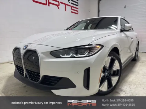 White 2023 BMW i4 eDrive35 for sale in Fishers, IN