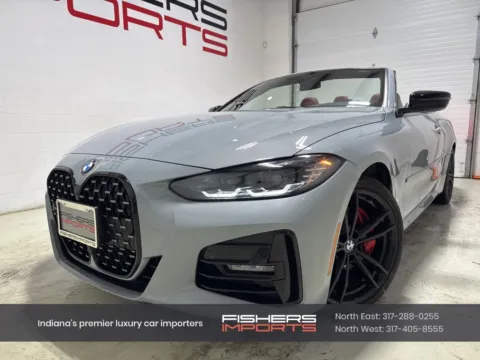 Gray 2023 BMW 4 Series 430i xDrive for sale in Fishers, IN