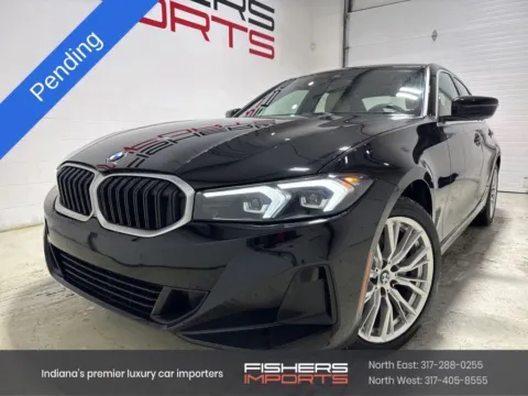 Black 2024 BMW 3 Series 330i xDrive for sale in Fishers, IN