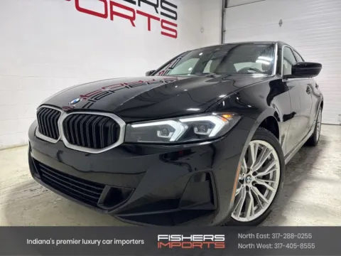 Black 2024 BMW 3 Series 330i xDrive for sale in Fishers, IN