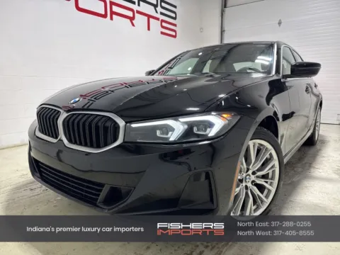 Black 2024 BMW 3 Series 330i xDrive for sale in Fishers, IN