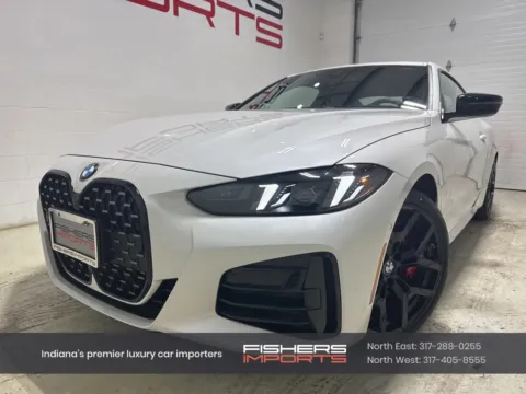 White 2025 BMW 4 Series 430i xDrive for sale in Fishers, IN