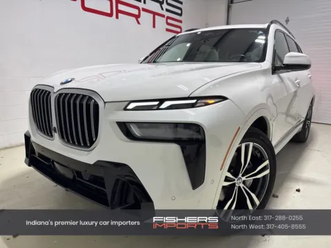 White 2023 BMW X7 xDrive40i for sale in Fishers, IN