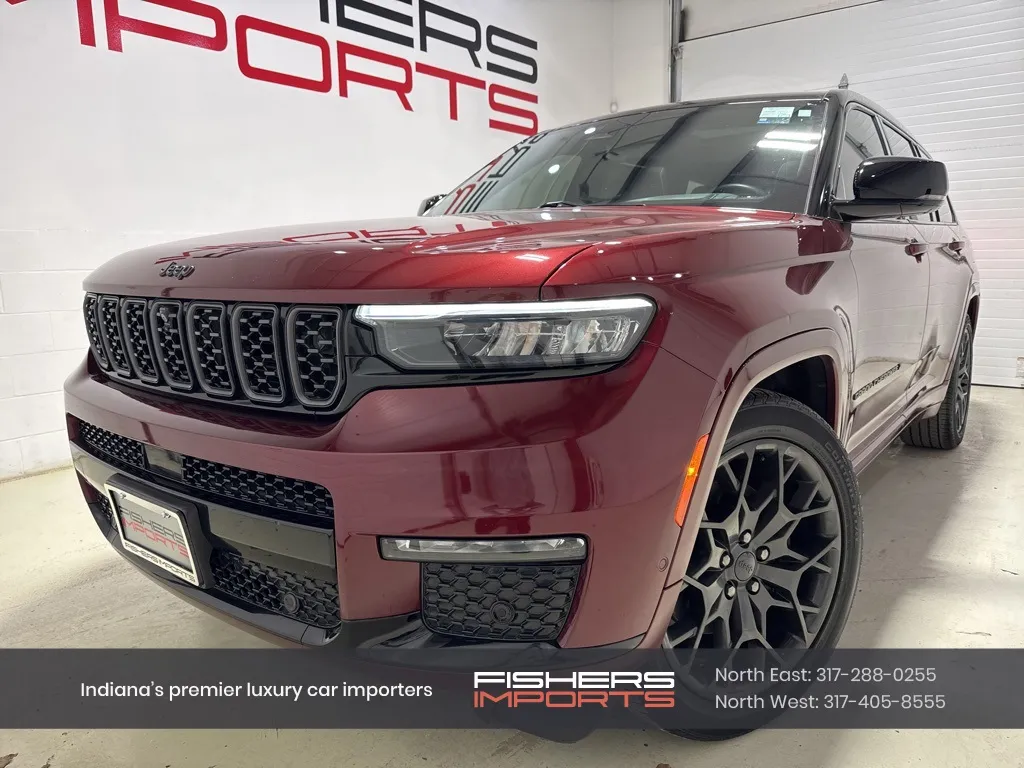 Red 2023 Jeep Grand Cherokee L Summit for sale in Fishers, IN