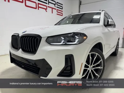White 2023 BMW X3 xDrive30i for sale in Fishers, IN