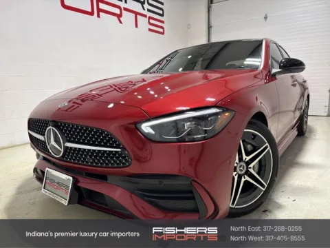 Red 2022 Mercedes-Benz C-Class C 300 for sale in Fishers, IN