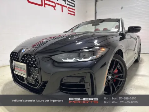 Black 2024 BMW 4 Series M440i xDrive for sale in Fishers, IN
