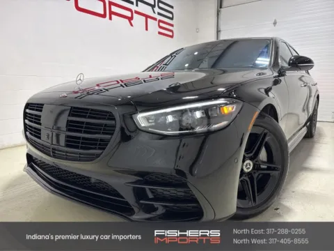 Black 2023 Mercedes-Benz S-Class S 500 for sale in Fishers, IN
