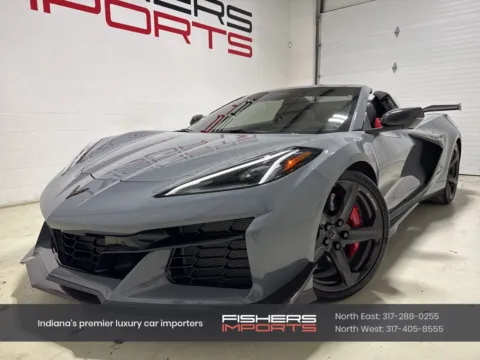 Gray 2024 Chevrolet Corvette Z06 for sale in Fishers, IN