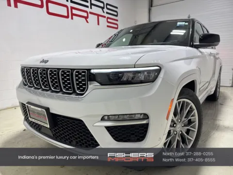 White 2022 Jeep Grand Cherokee Summit for sale in Fishers, IN