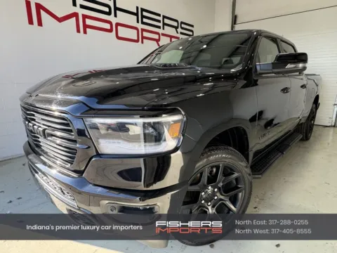 Black 2023 Ram 1500 Laramie for sale in Fishers, IN