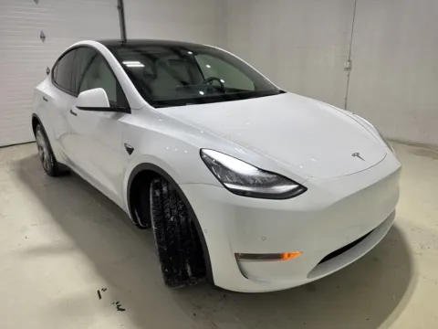 Another view of 2022 Tesla Model Y Long Range for sale in Fishers, IN at Fishers Imports - North East