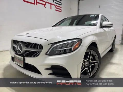 Black 2021 Mercedes-Benz C-Class C 300 for sale in Fishers, IN