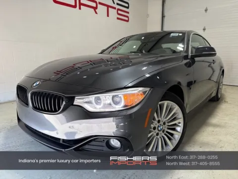 Gray 2016 BMW 4 Series 428i xDrive for sale in Fishers, IN