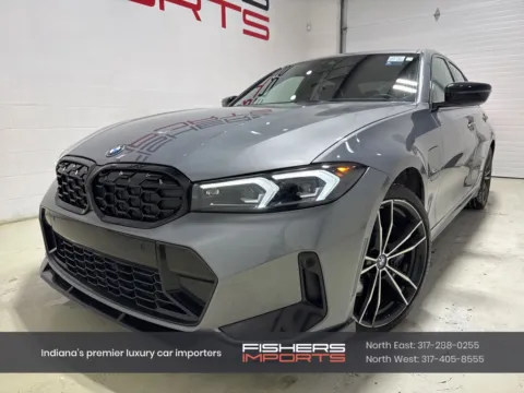 Gray 2023 BMW 3 Series 330e xDrive for sale in Fishers, IN