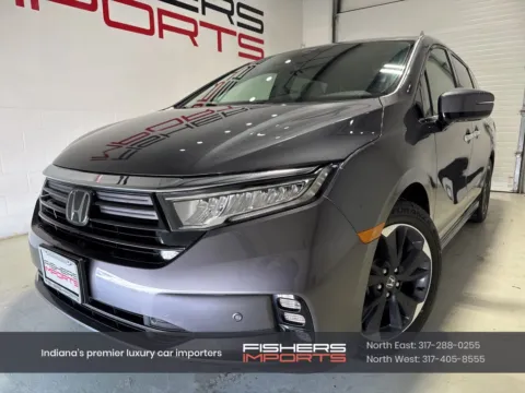 Blue 2024 Honda Odyssey Elite for sale in Fishers, IN
